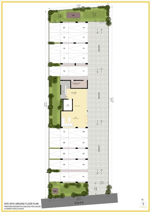 Lancor Sahana Ground Floor Plan